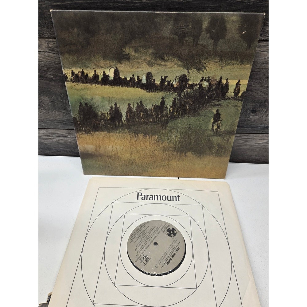 Paint Your Wagon Original Soundtrack Vinyl‎ LP Paramount Records PMS-1001 1969